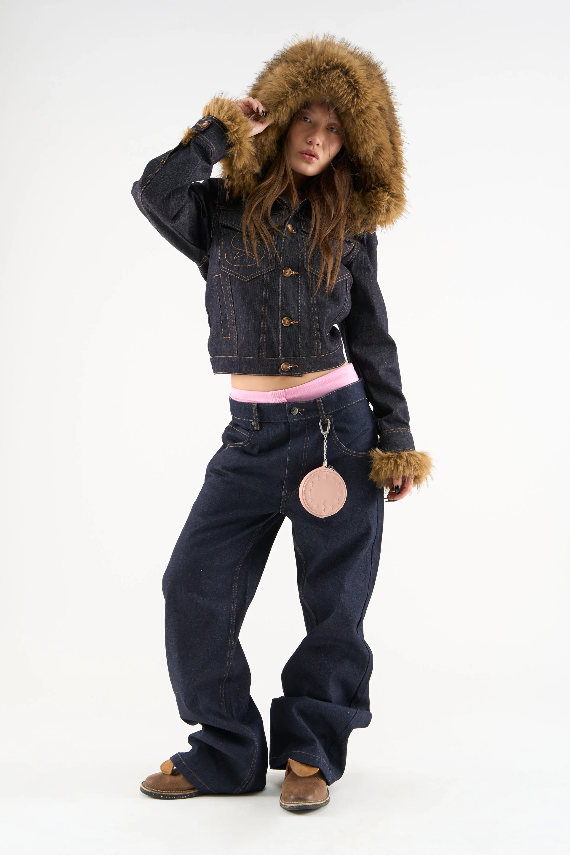 Harper Dark Blue Denim Jacket