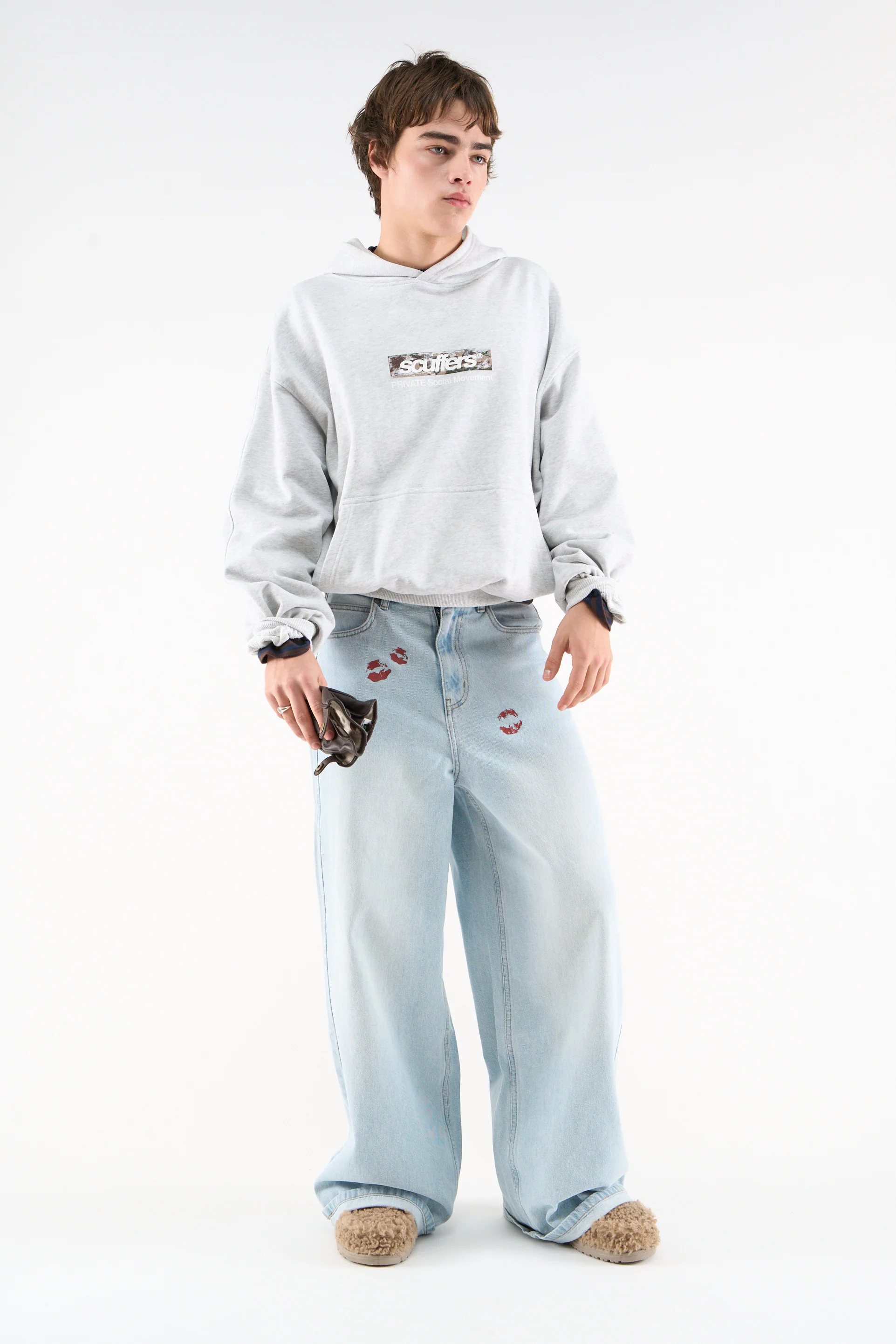 03 Private Hoodie Grey L 0070 Jpg