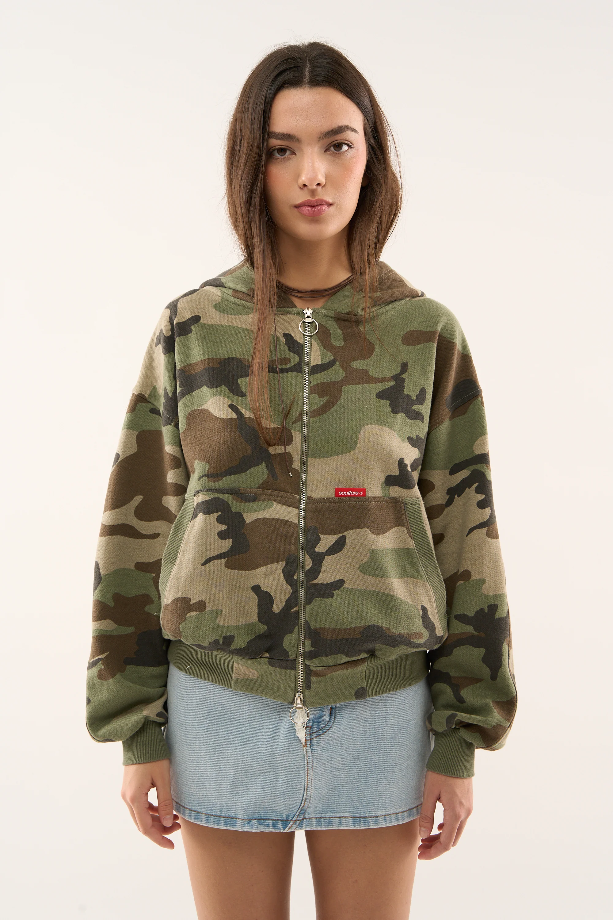 SCFF Camo Zipper