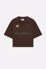 Tropical Brown Polo