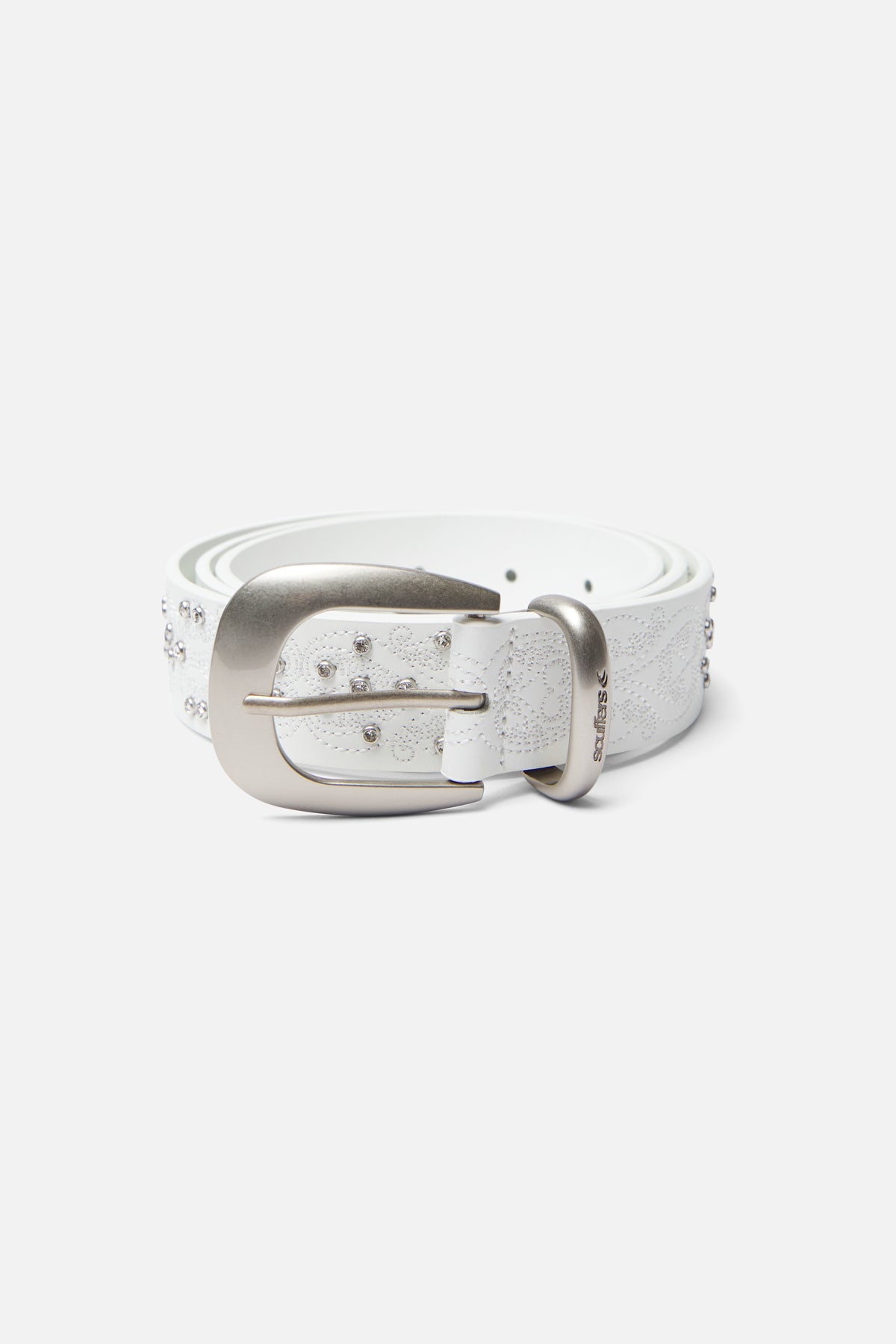 Shinning Light Grey Belt