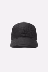 Monogram Black Cap