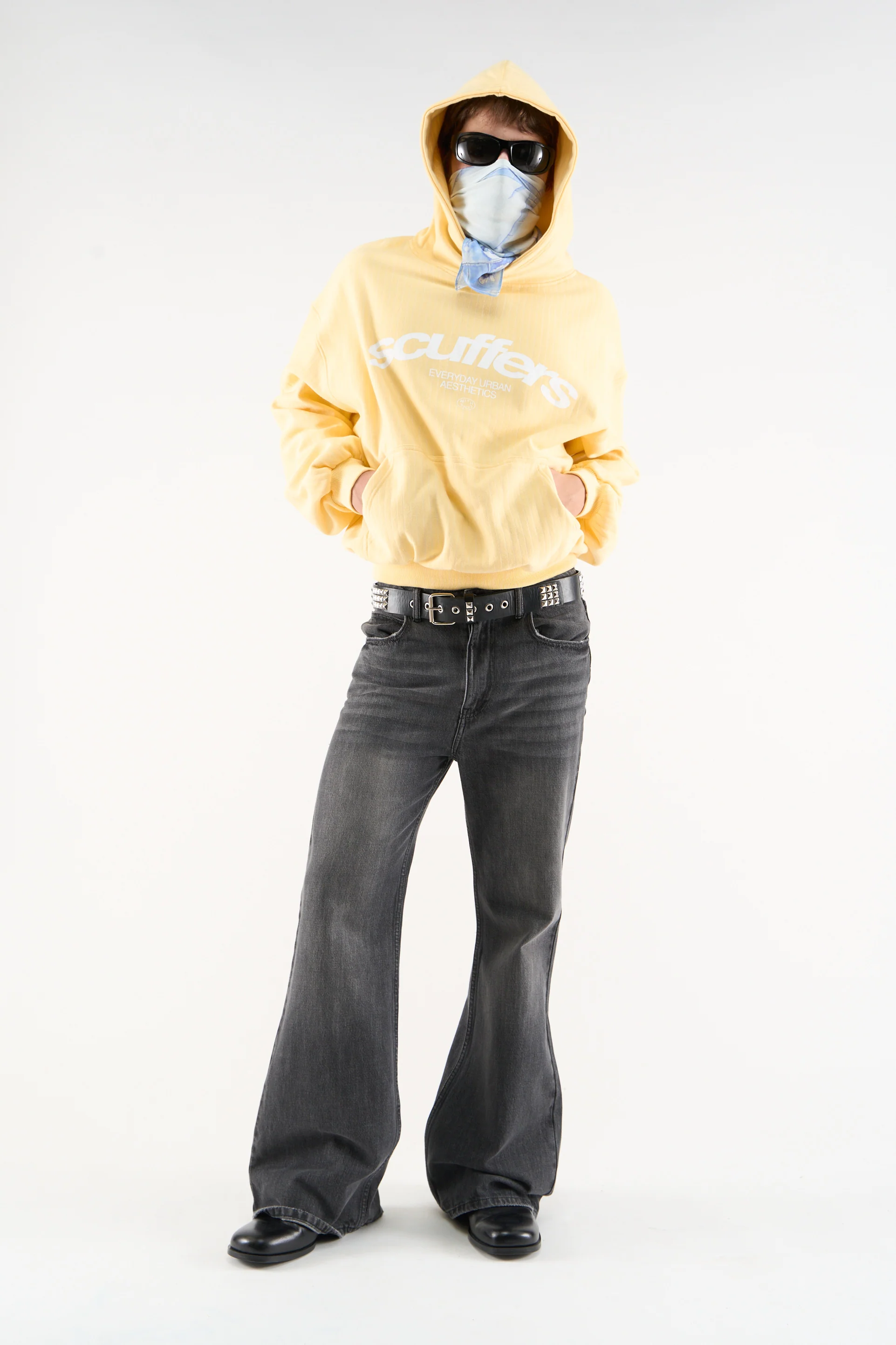 23 Iconic Pinstrip Hoodie Yellow M 1696 Jpg