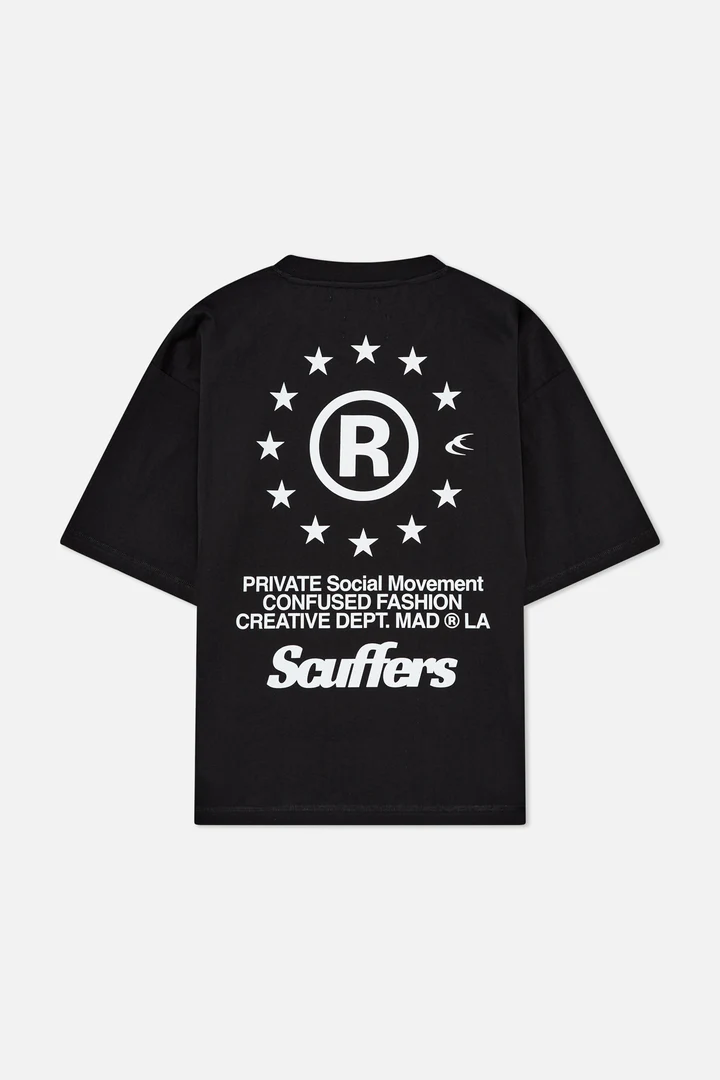 Confused Black T-Shirt