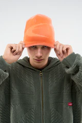 Sun Orange Beanie