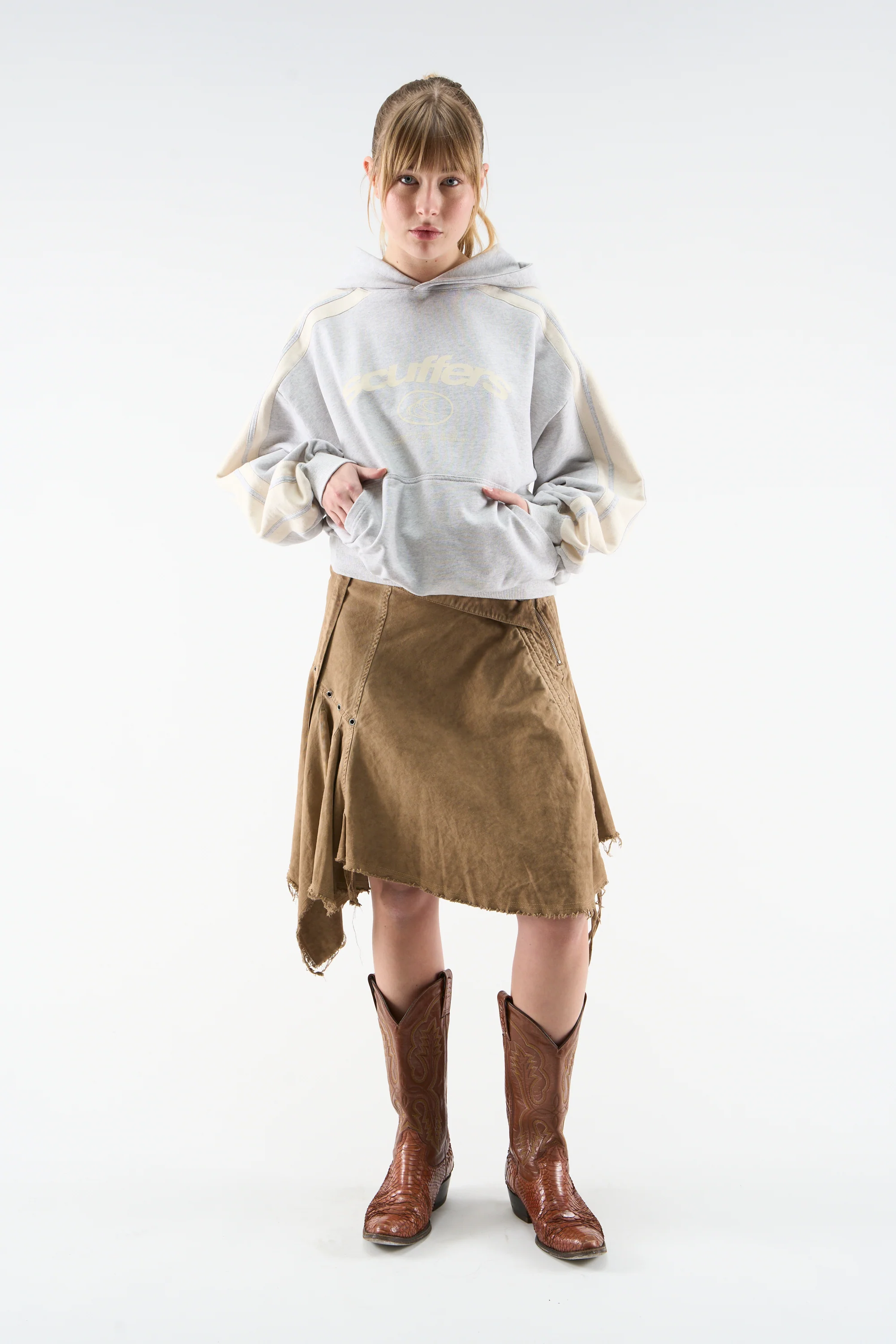 Effortless Light Grey Hoodie