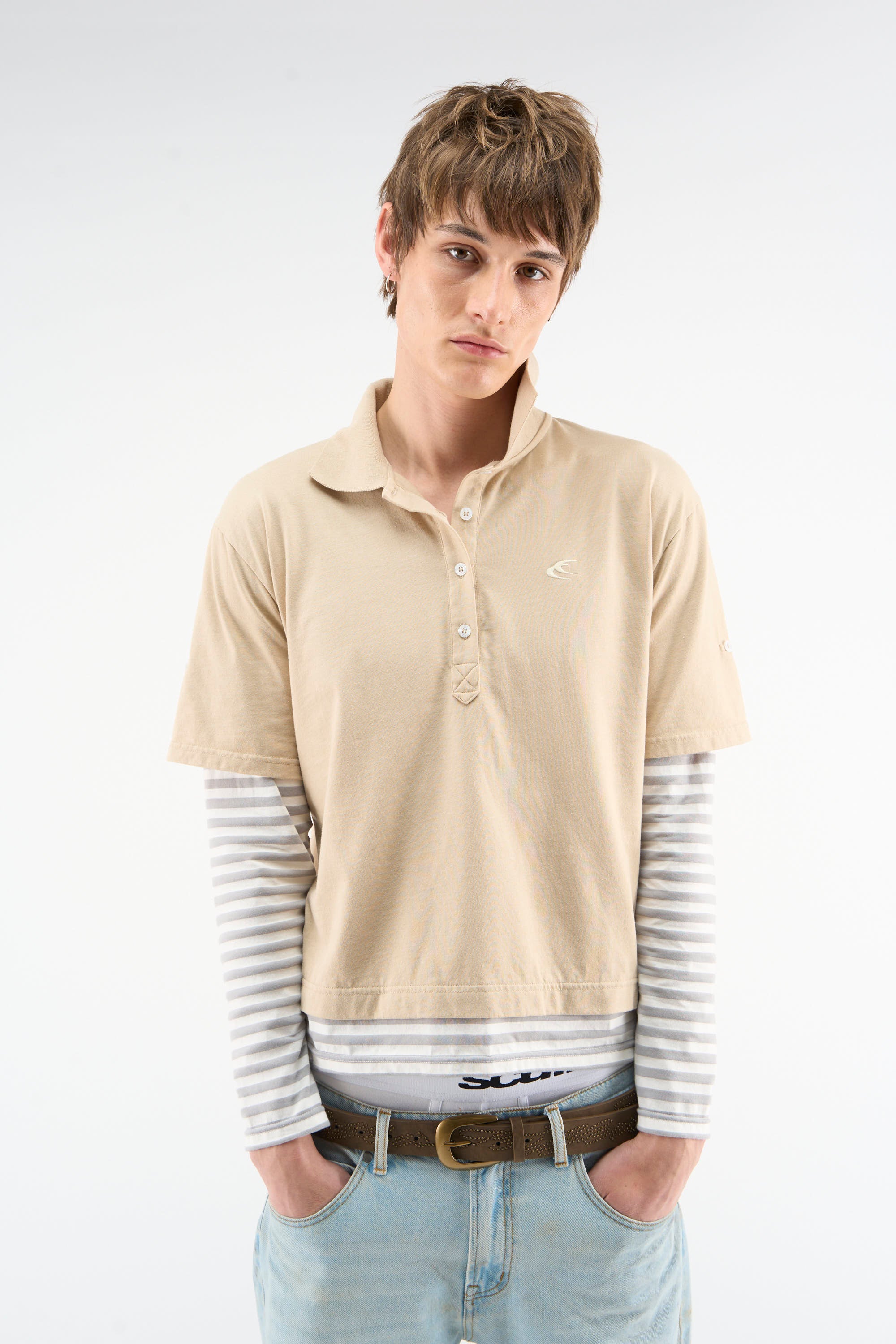 Somewhere Yellow Polo