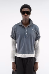 Somewhere Navy Polo
