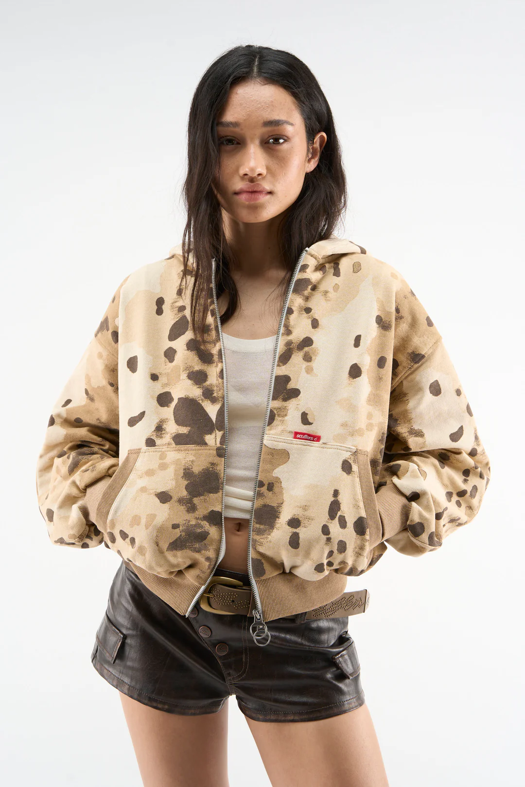 SCFF Coffee Brown Zipper
