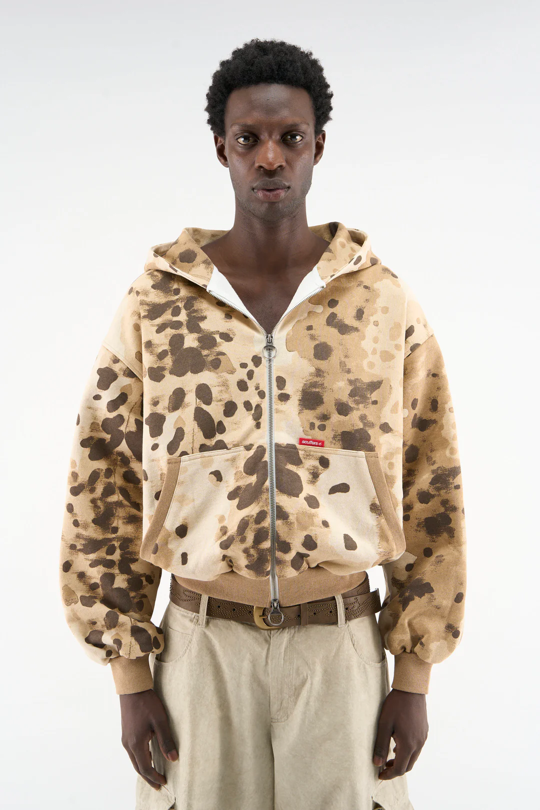 SCFF Coffee Brown Zipper