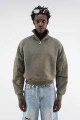 Bow Quarter Green Zip
