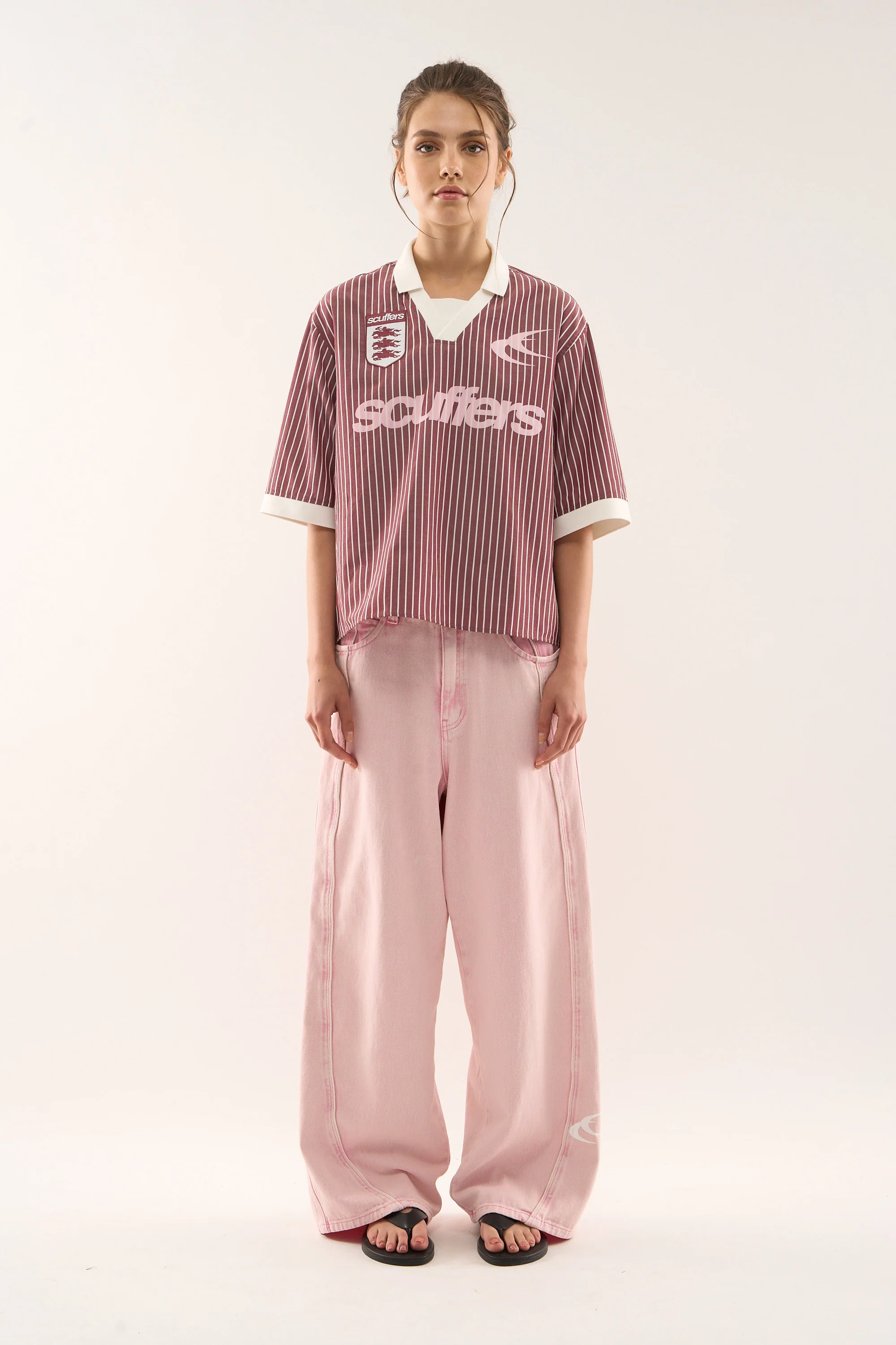 Picnic Football Burgundy Shirt