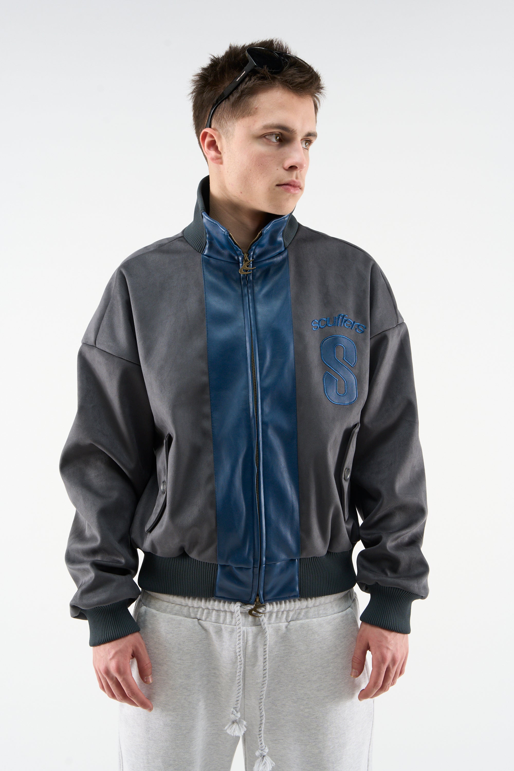 Pool Navy Zipper
