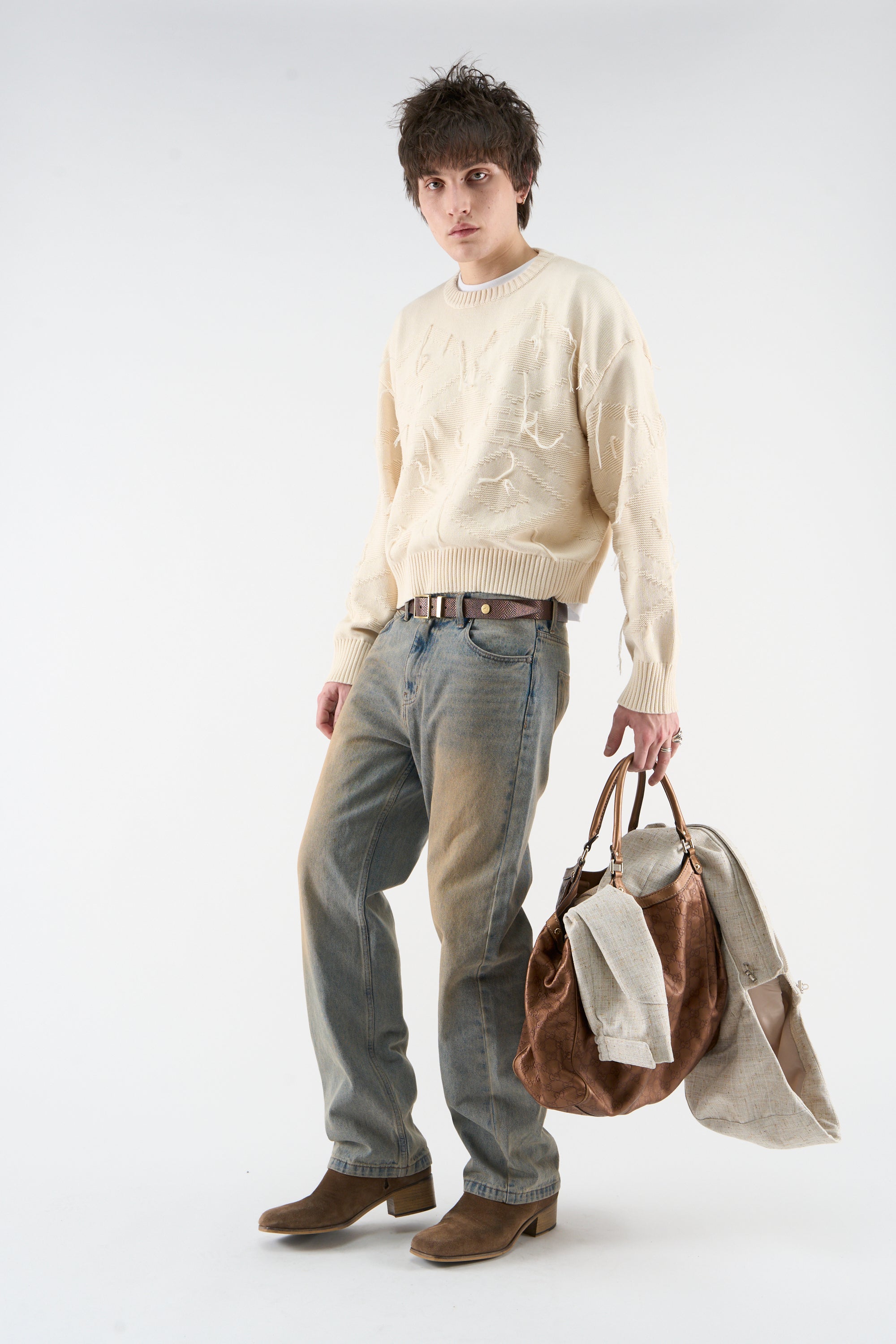 Alpine Ecru Knit