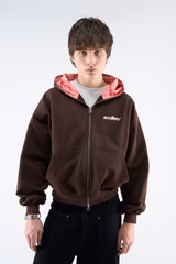 Gothic Brown Zipper