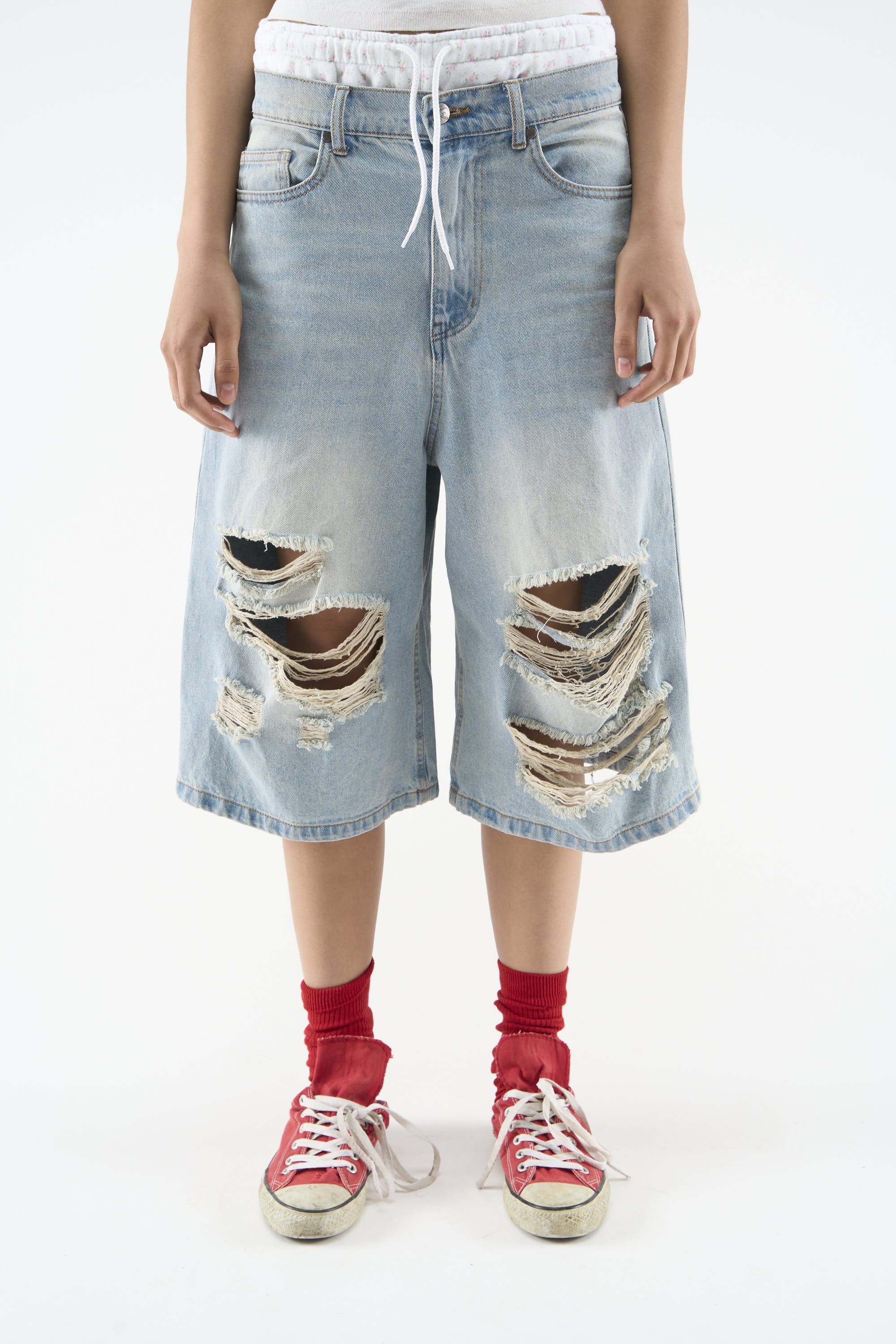 SS26 Jumbo Light Blue Jorts