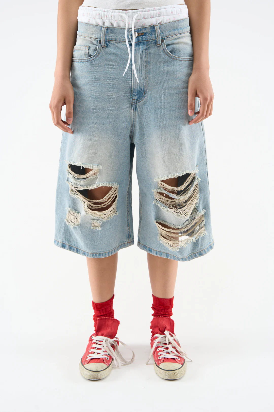 SS26 Jumbo Light Blue Jorts