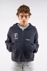 Signal Dark Knit Zipper