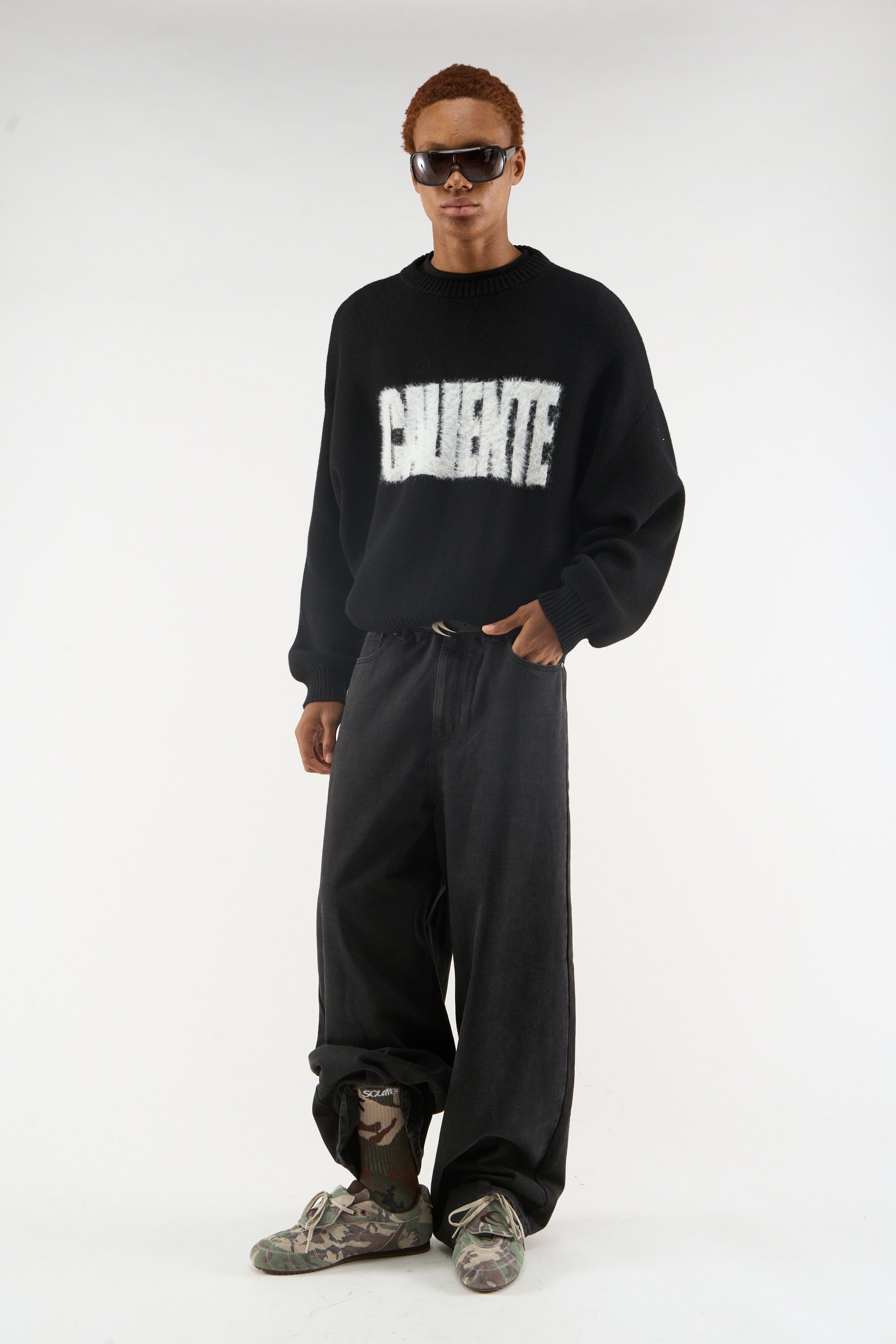 Caliente Black Knit