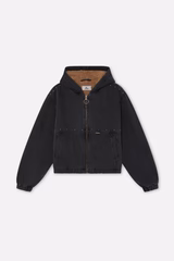 Denim Dark Work Jacket