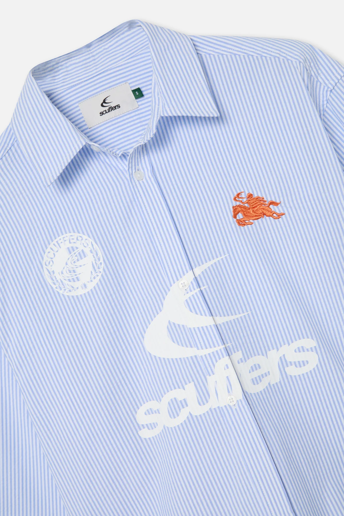 Germain Blue Striped Shirt 3 Jpg