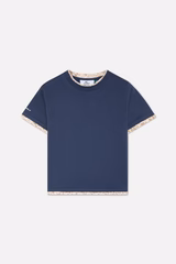 Leo Navy Top