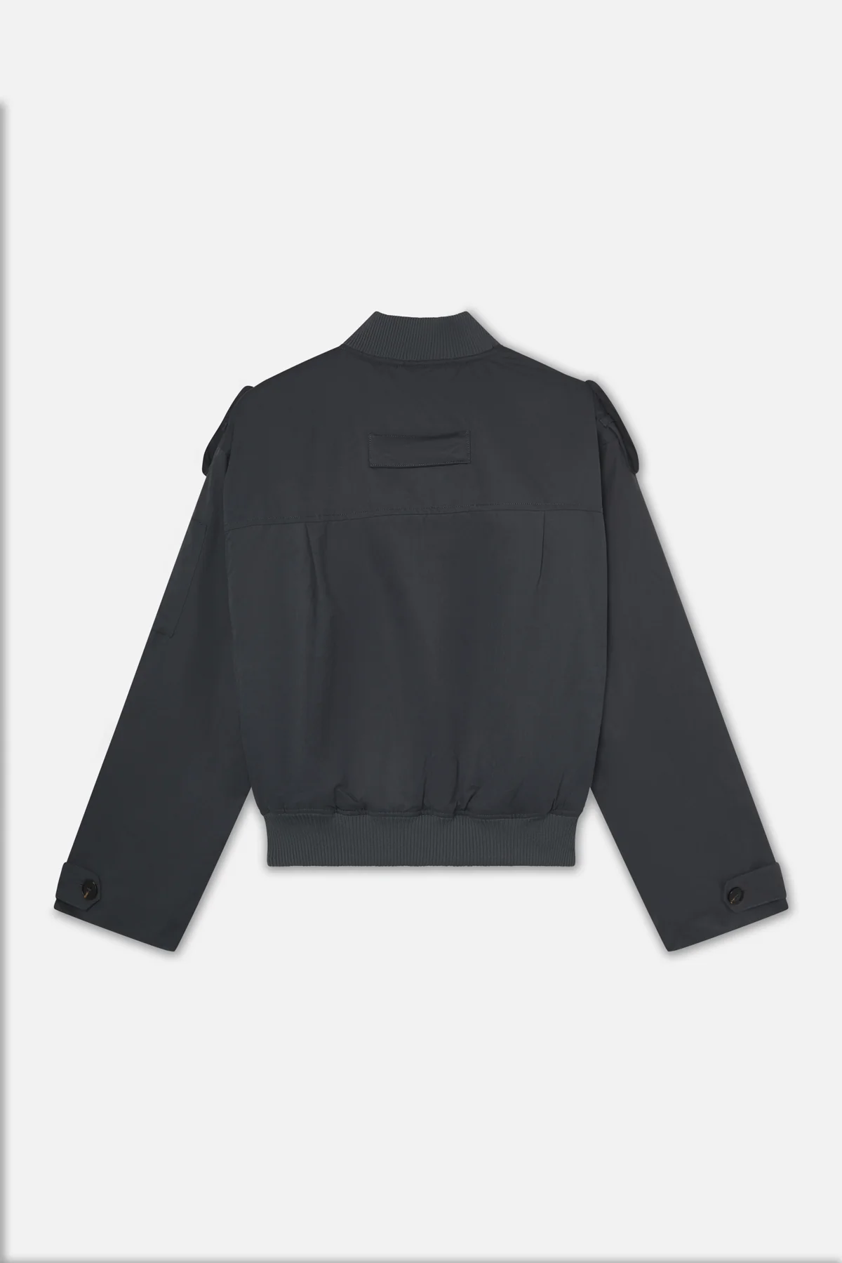 London Dark Grey Bomber Jacket Sem 40 2 Jpg