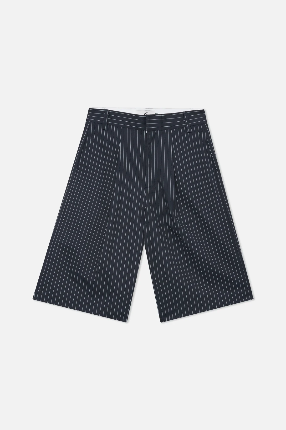 Maisonnavypinstripeshortsdrop13 1 Jpg