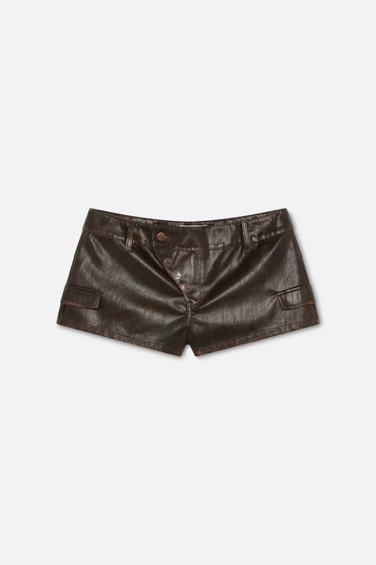 Mariem Brown Mini Shorts Drop6 1 Jpg