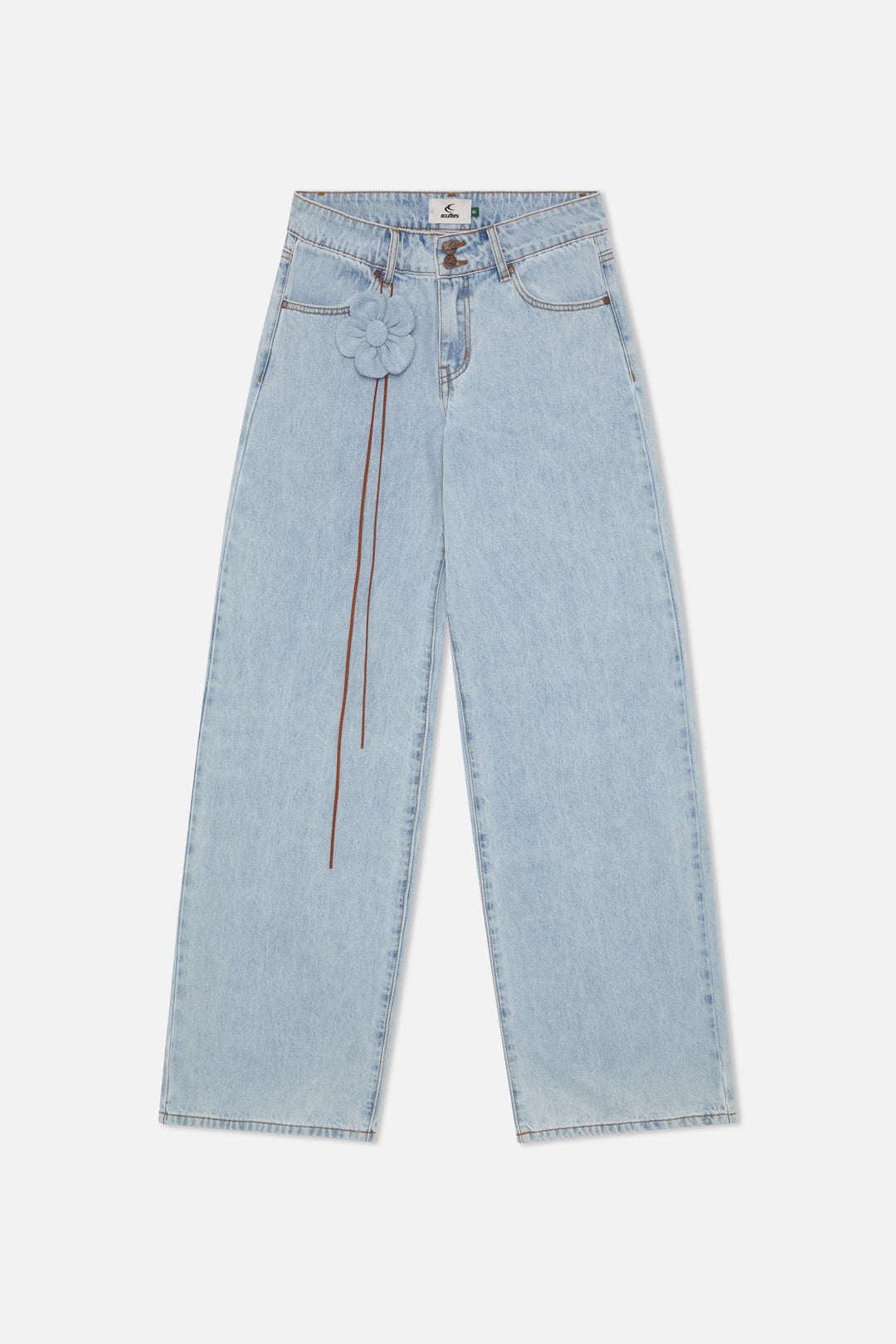 Marine Light Blue Pants