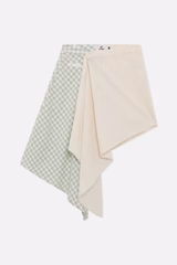 Mixed Green Skirt
