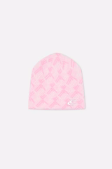 Monogram Pink Beanie