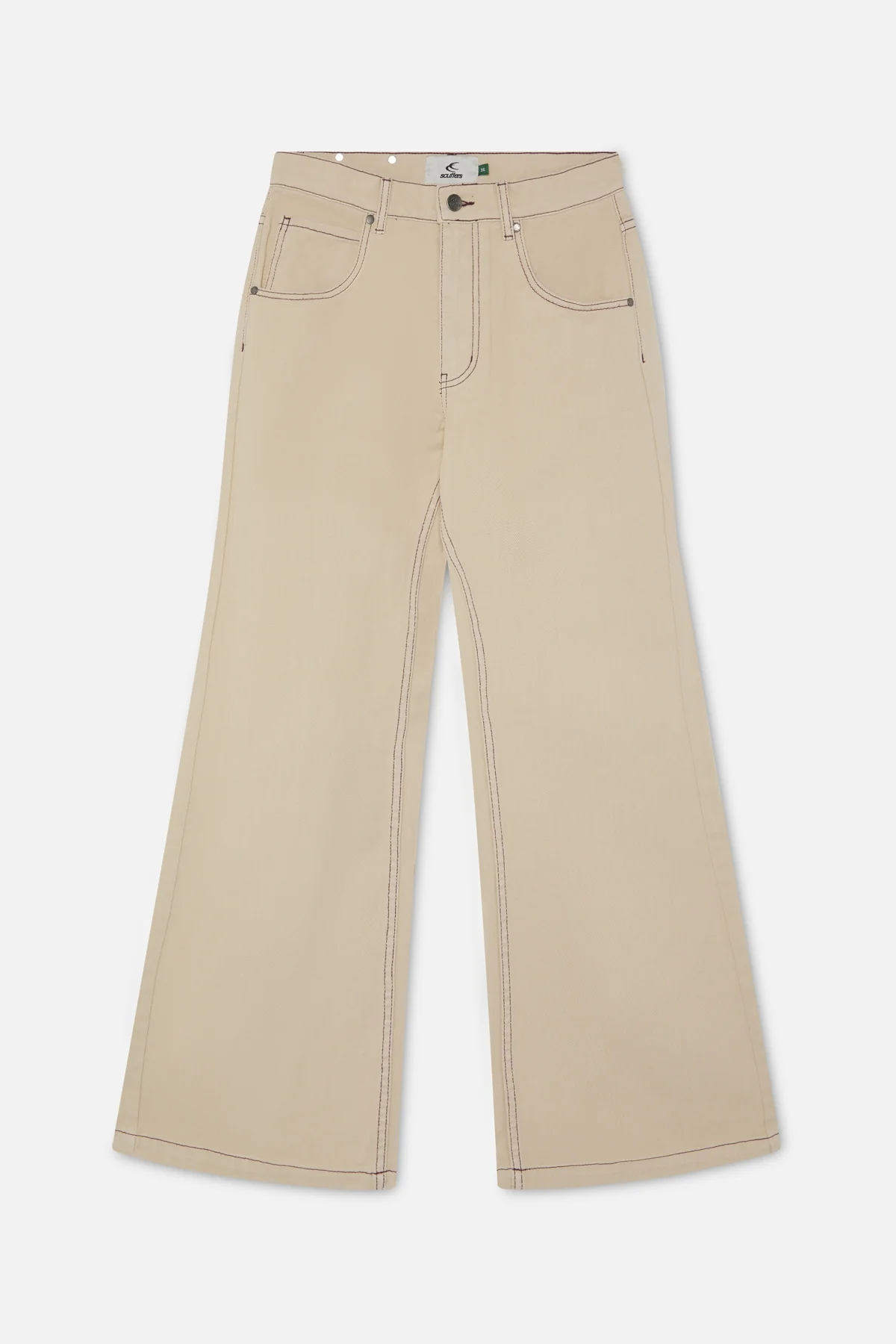 New Flared Ecru Pants Sem 41 1 Jpg