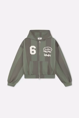 Picadilly Green Zipper