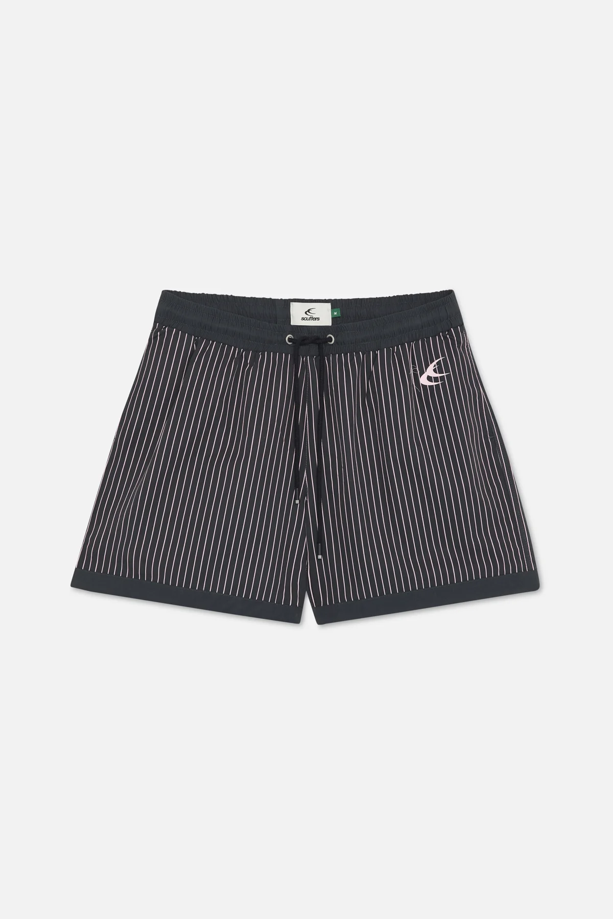 Pinstripe Black Swimpants Drop7 1 Jpg