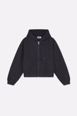 Pinstripe Dark Work Jacket