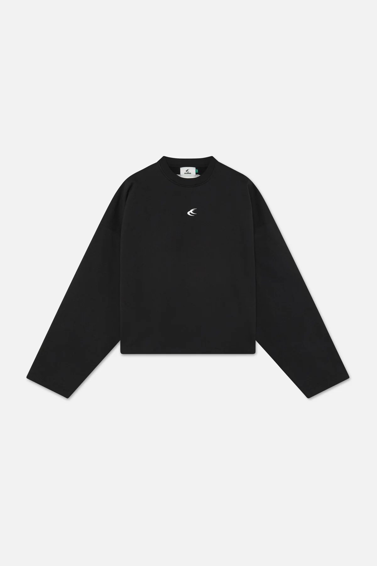 Sporttechblackswearshirt Drop4 1 Jpg