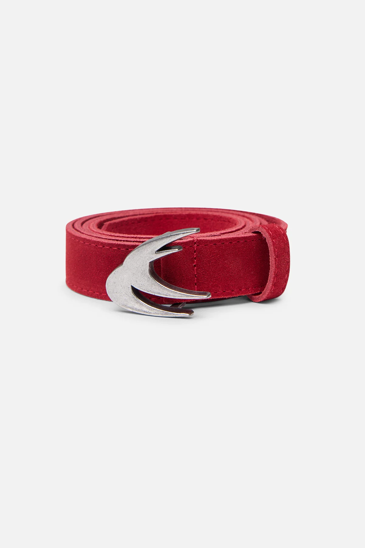 Suede Red Belt Extra 1 Jpg
