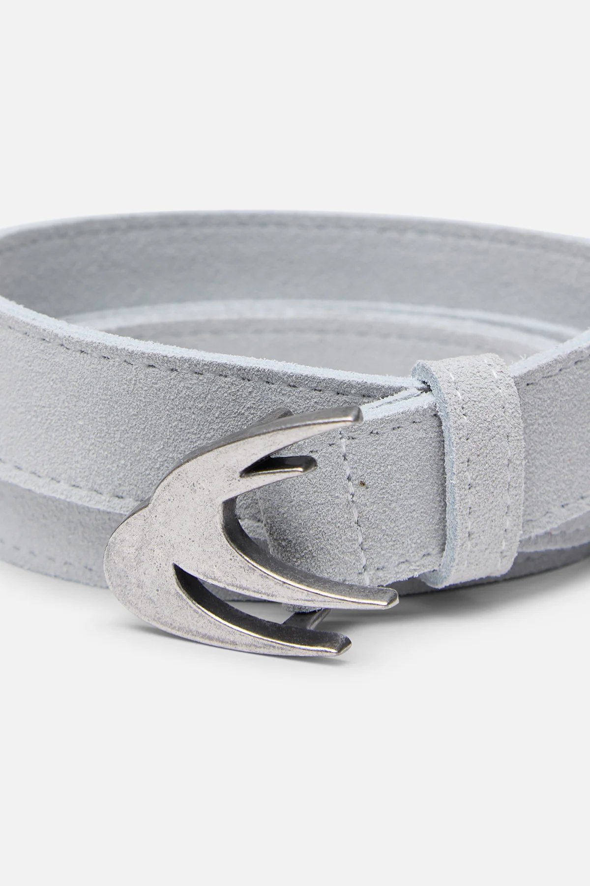 Suede White Belt Extra 2 Jpg