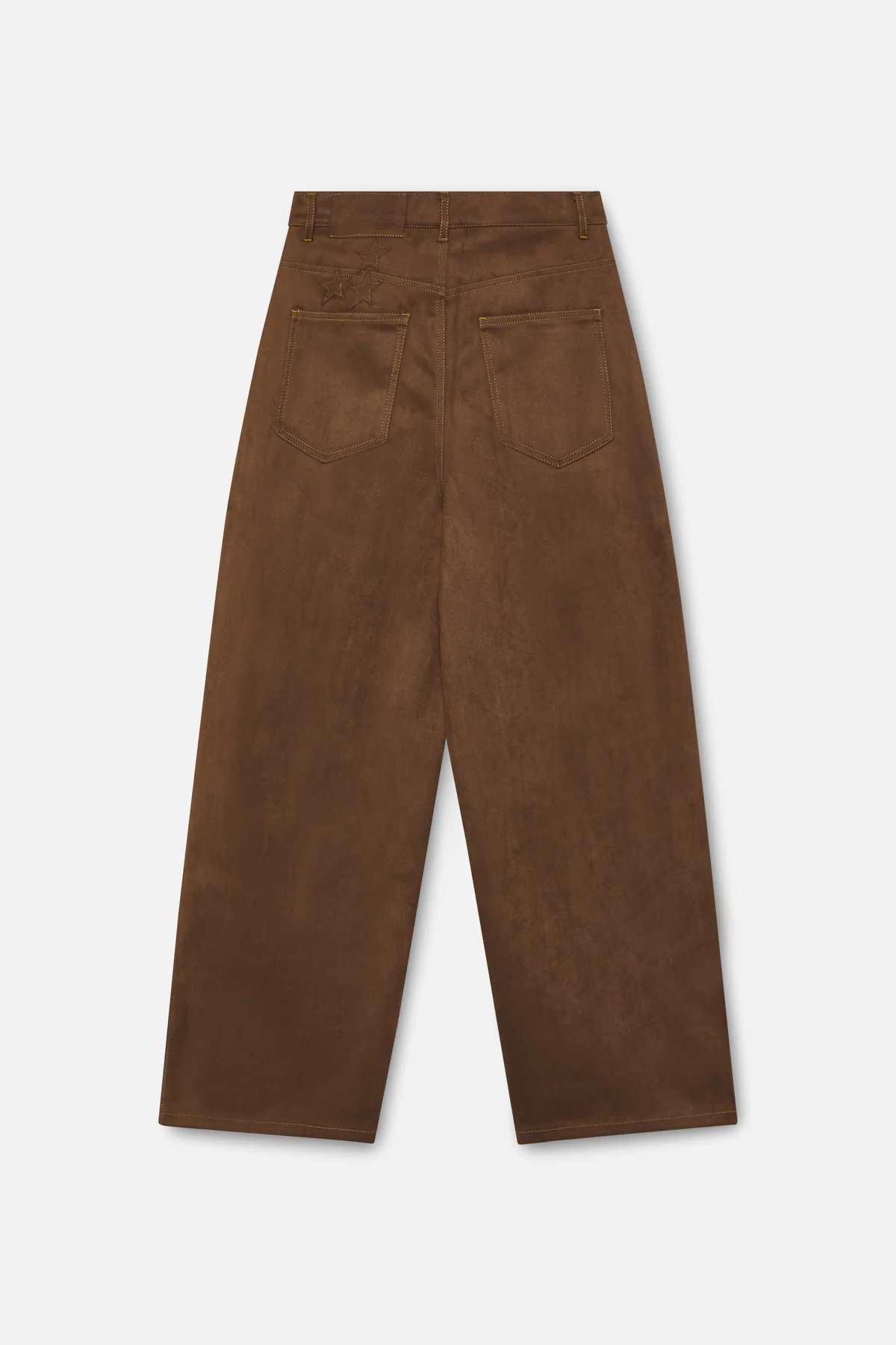 Suede Dark Brown Jumbo Pants Sem 43 2 Jpg