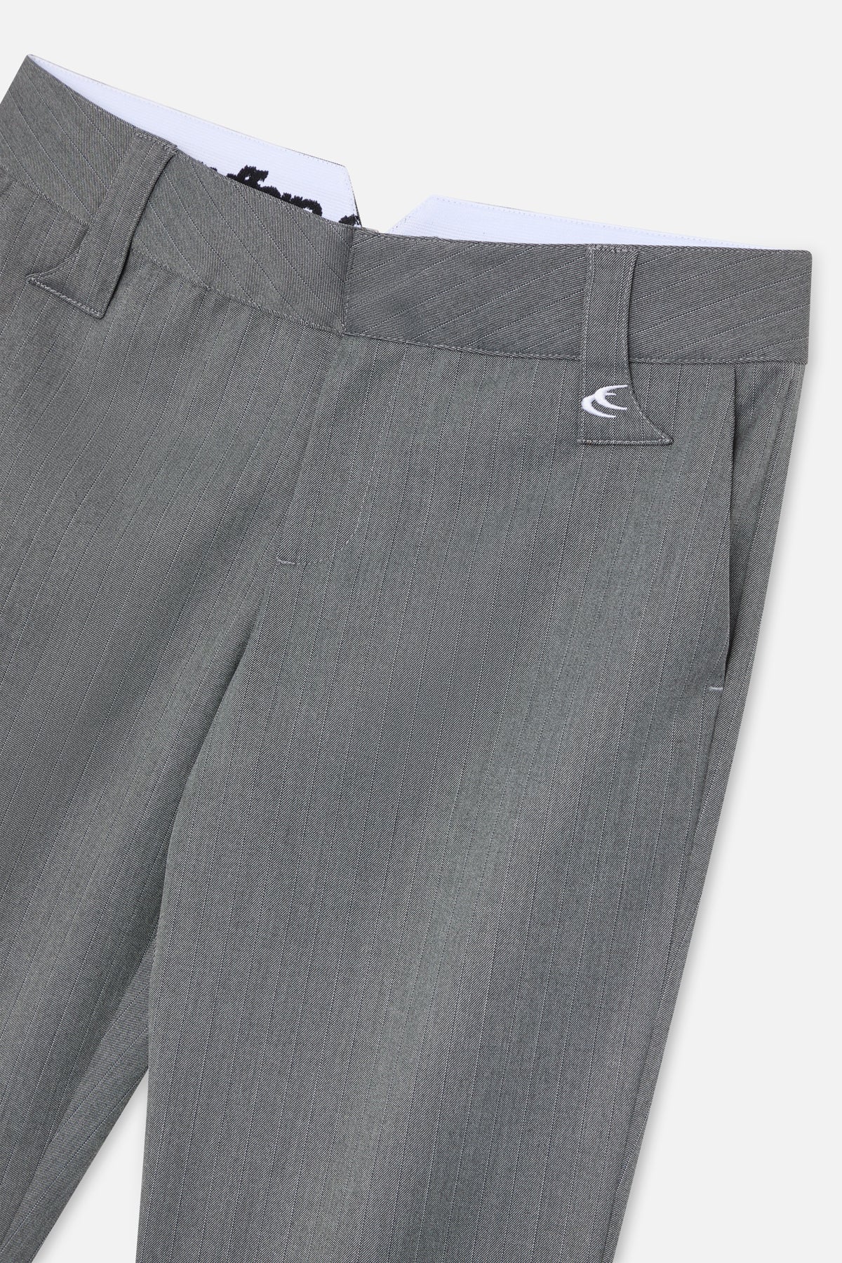 Tailoring Grey Striped Pants Extra 3