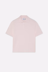 Waffle Pink Polo