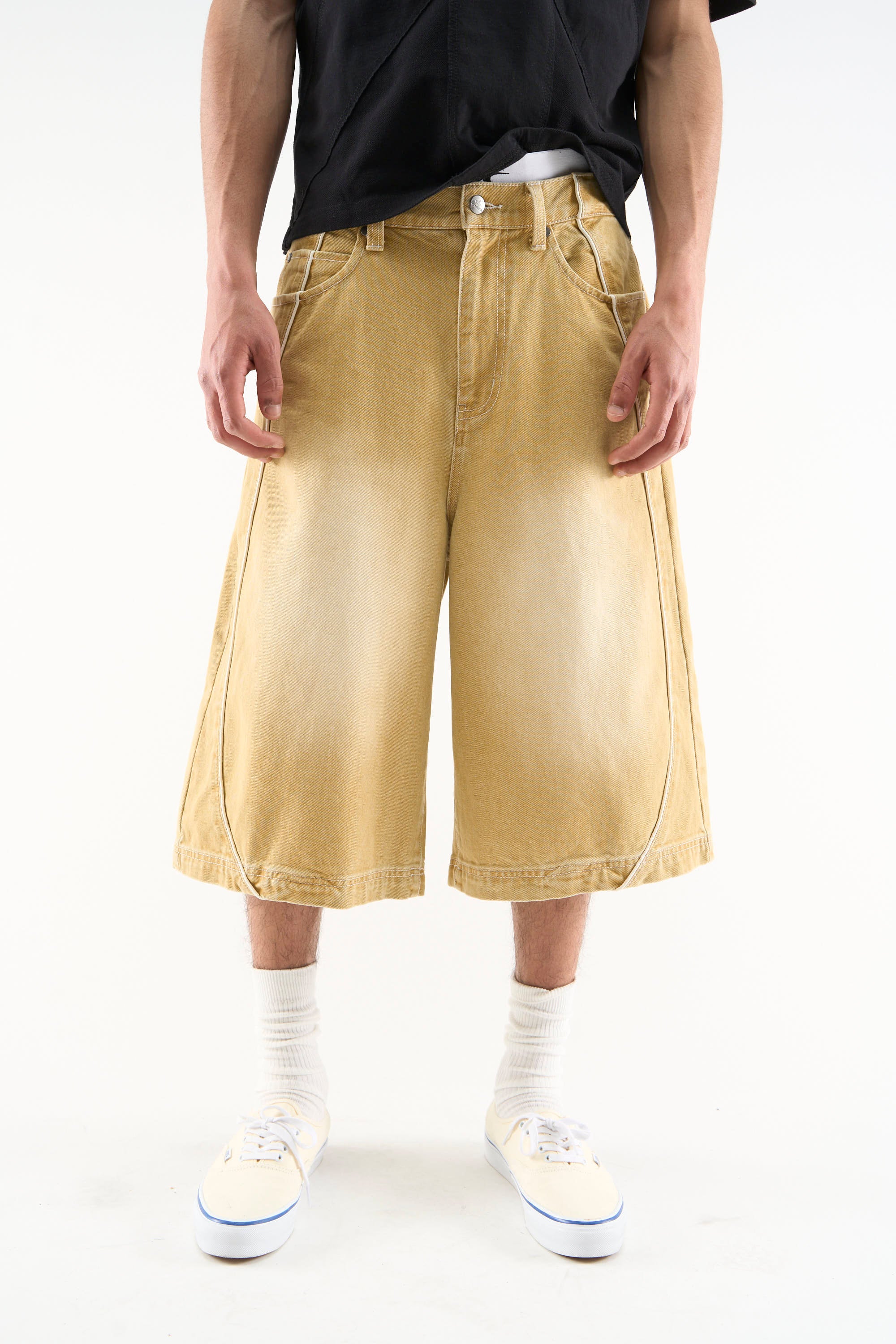 Mowa Yellow Jorts