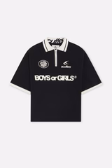 Boys or Girls Dark Polo
